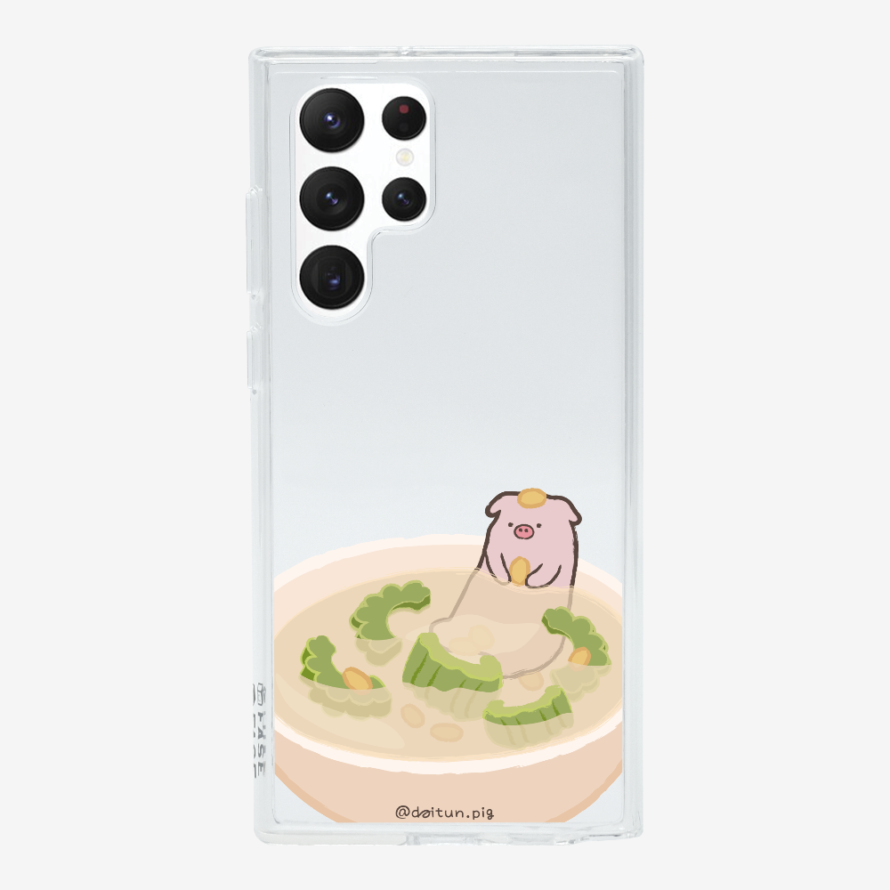 大豚苦瓜黃豆排骨湯保護殼