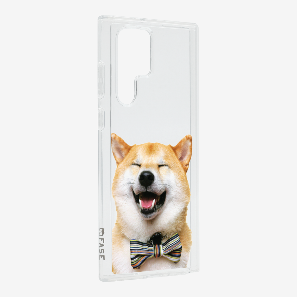 笑瞇瞇柴犬 (透明)保護殼