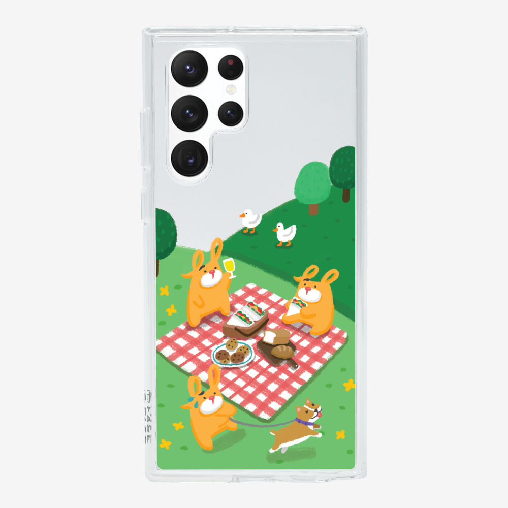 Bear Go Picnic Phone Case
