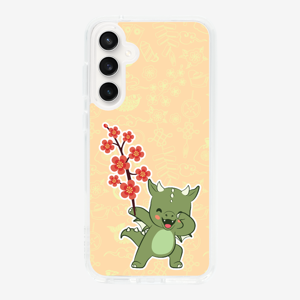Anthony Peach Blossom Dragon Phone Case