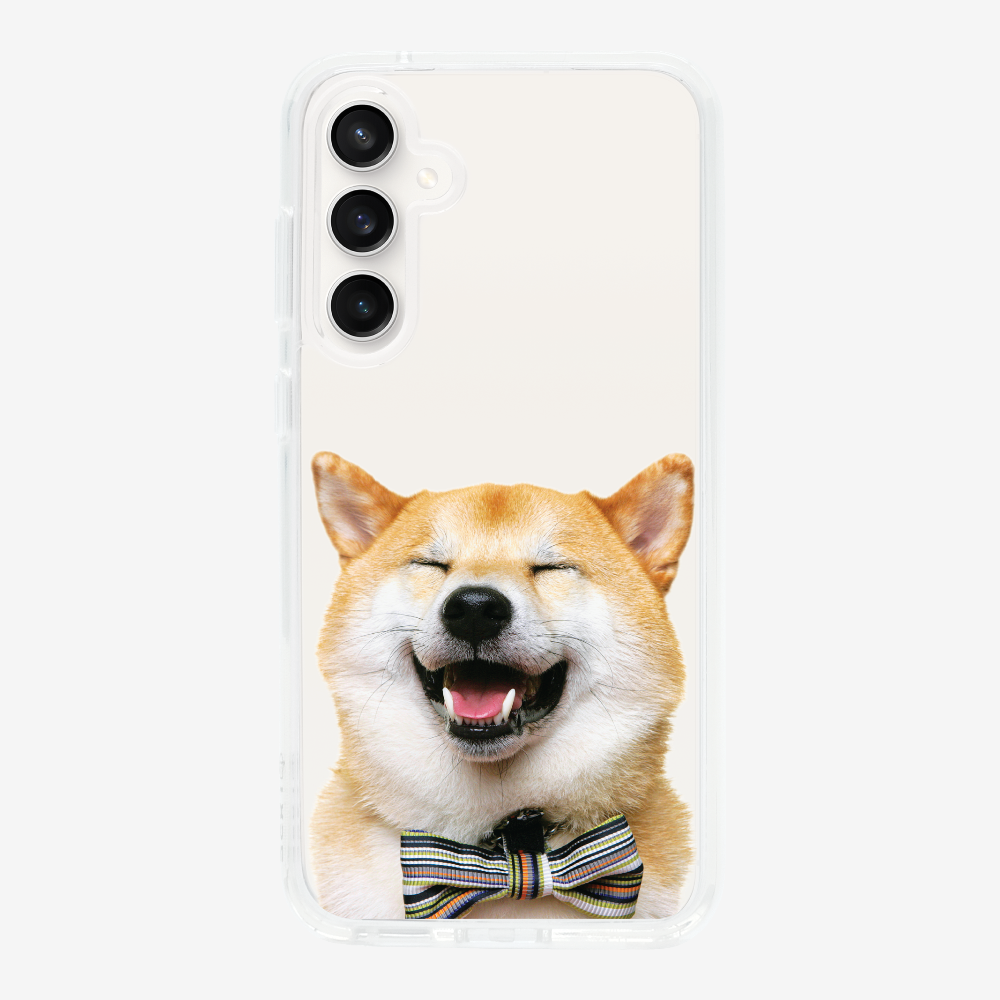 笑瞇瞇柴犬 (透明)保護殼