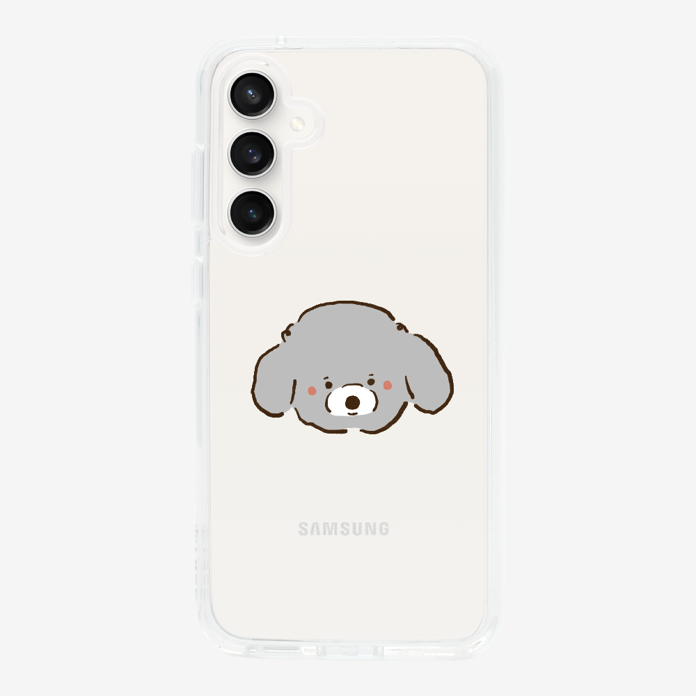 Germany Grey Poodle Phone Case