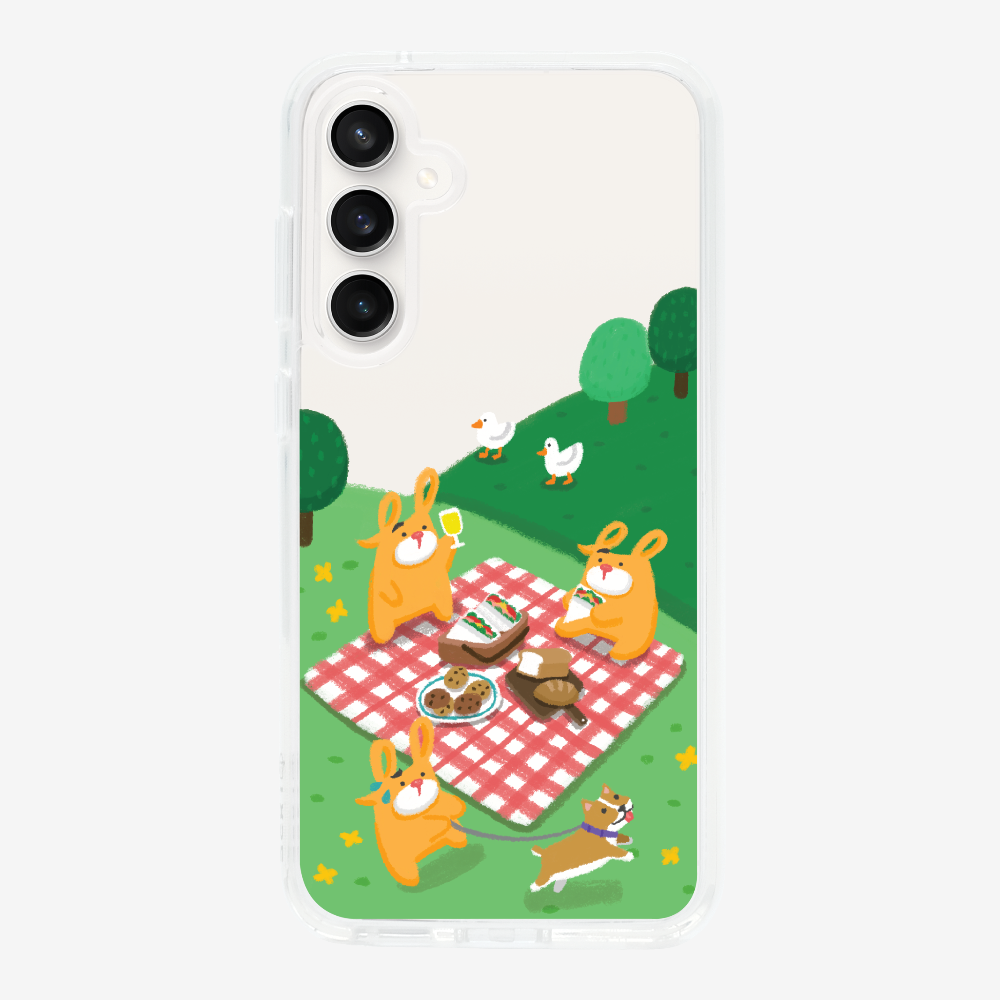 Bear Go Picnic Phone Case