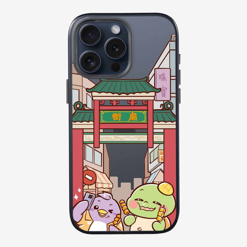 漫遊香港廟街保護殼