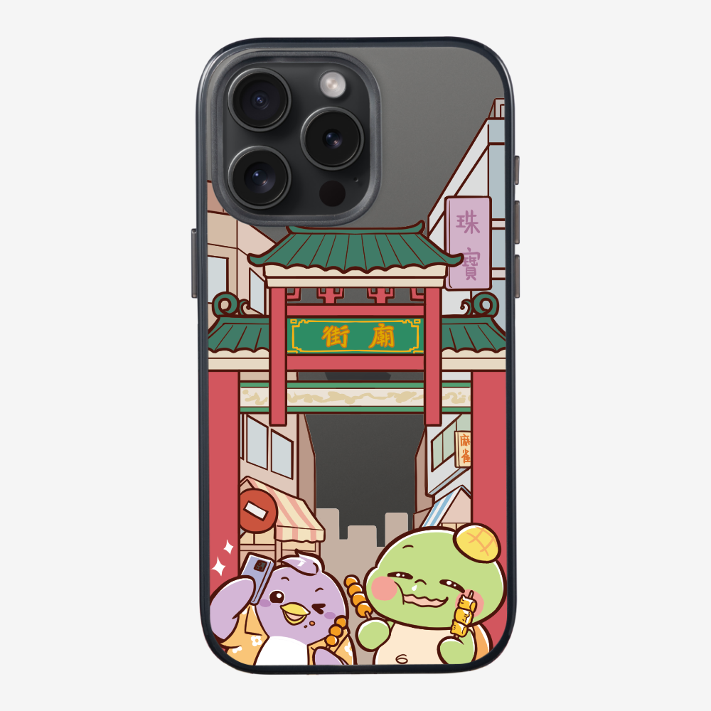 漫遊香港廟街保護殼