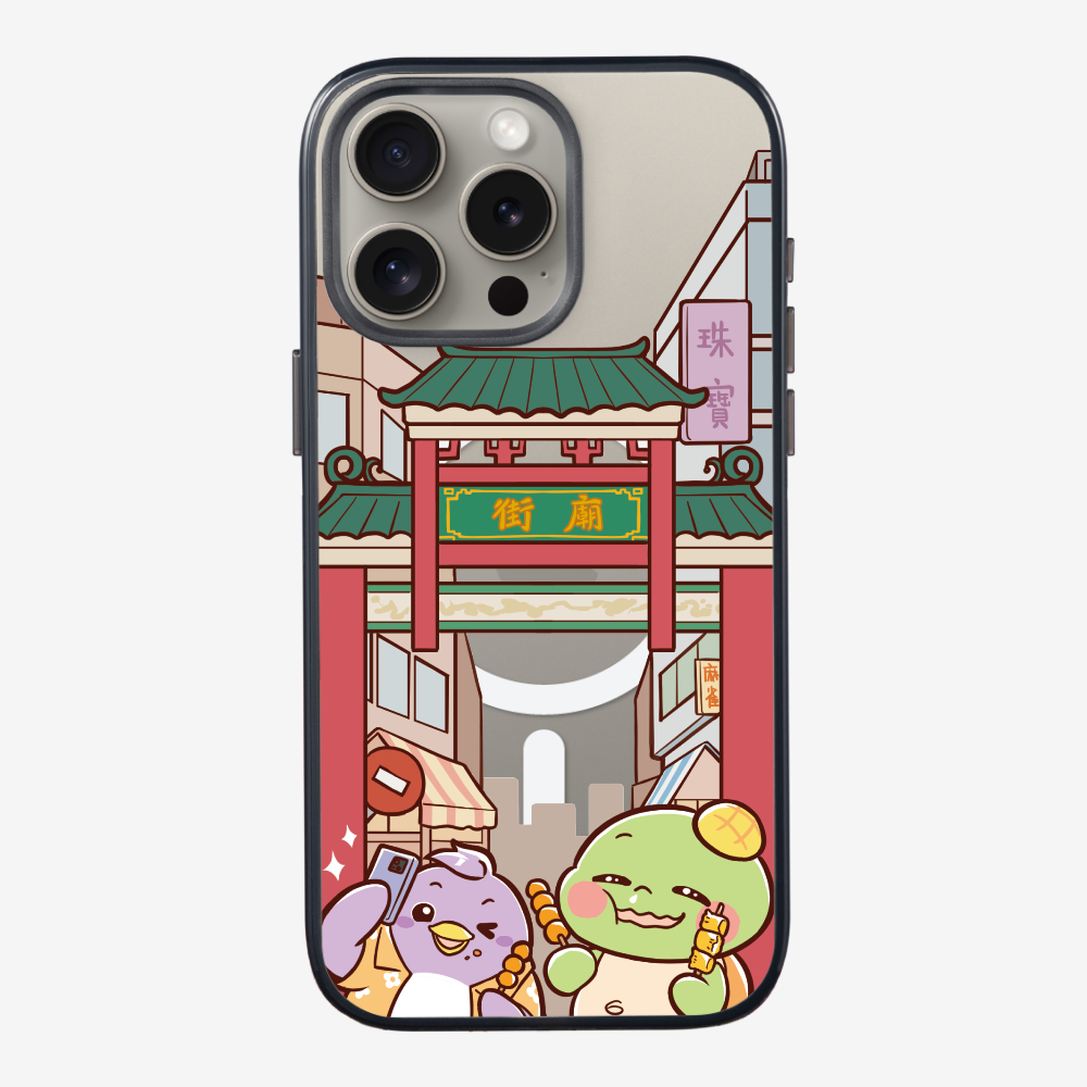 漫遊香港廟街保護殼