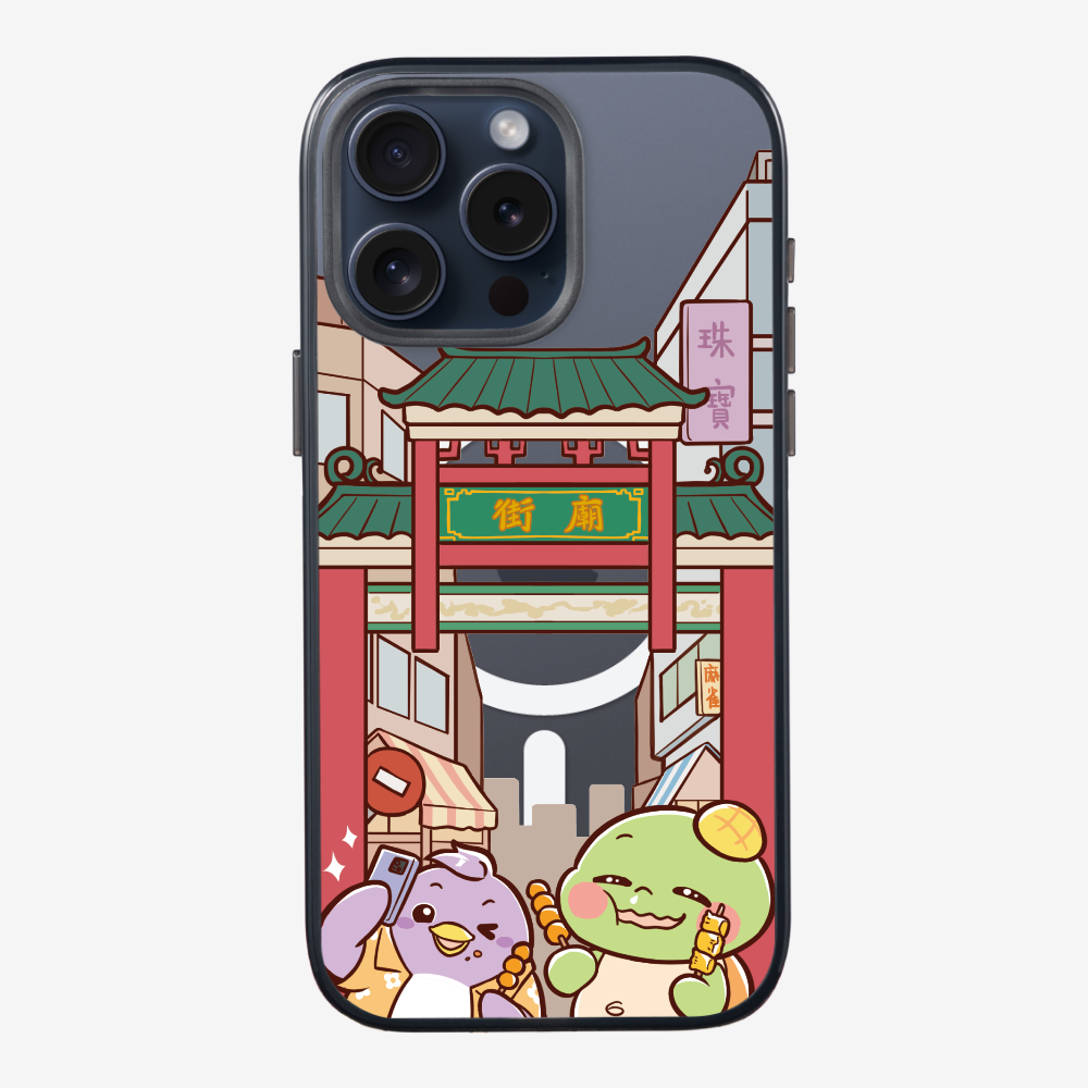 漫遊香港廟街保護殼