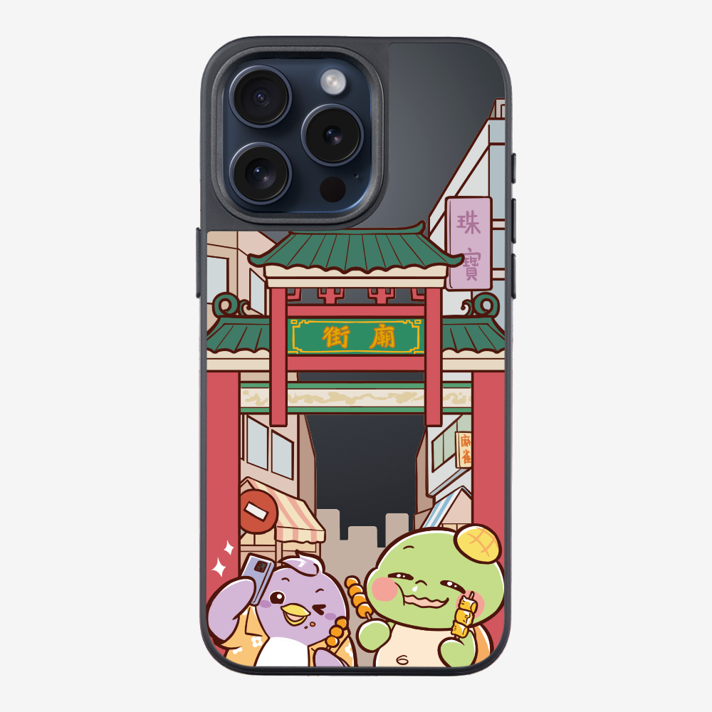 漫遊香港廟街保護殼