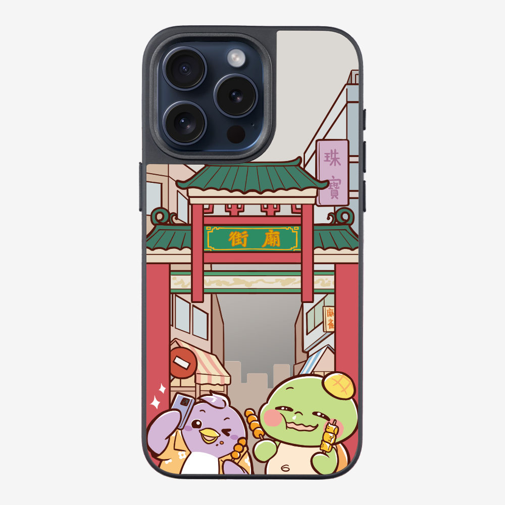 漫遊香港廟街保護殼