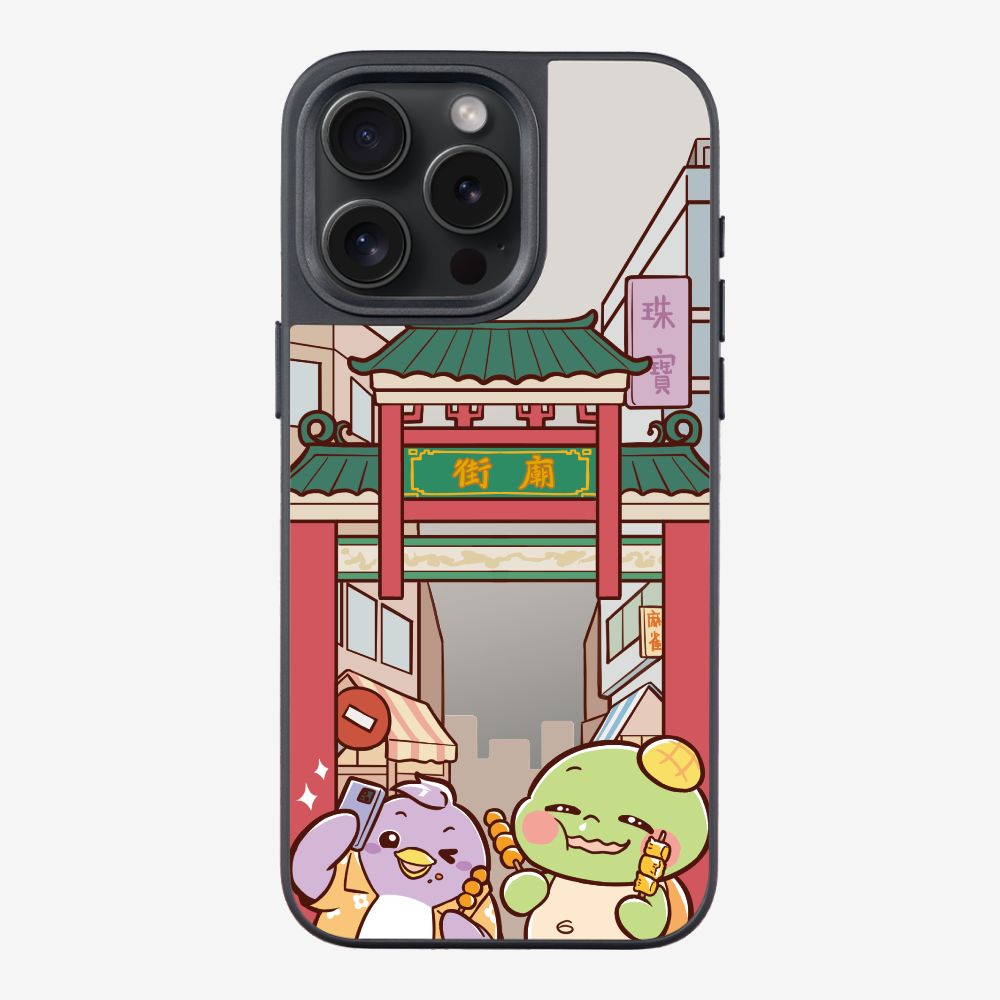漫遊香港廟街保護殼
