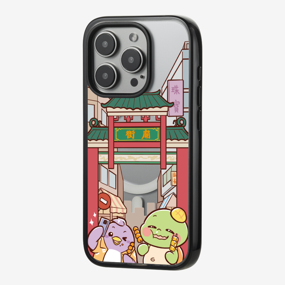 漫遊香港廟街保護殼