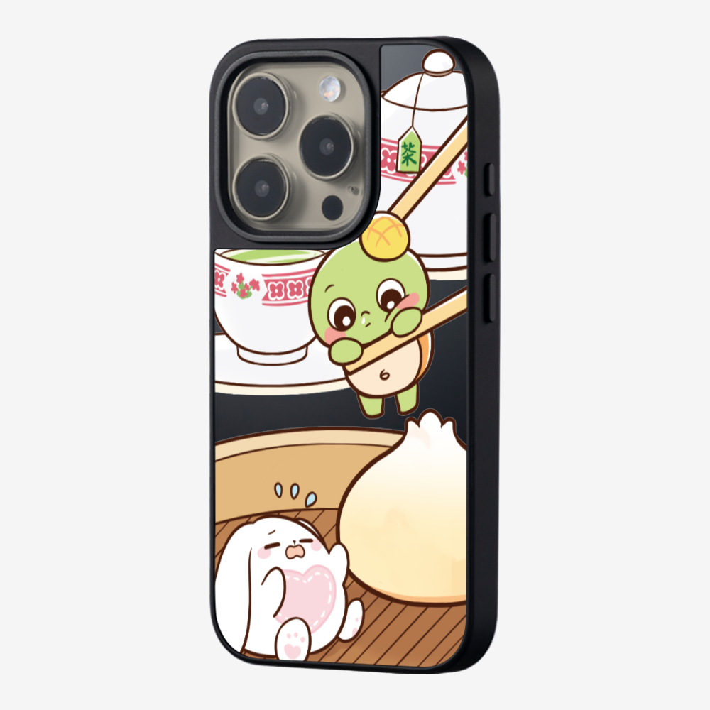 茶樓點心風情保護殼