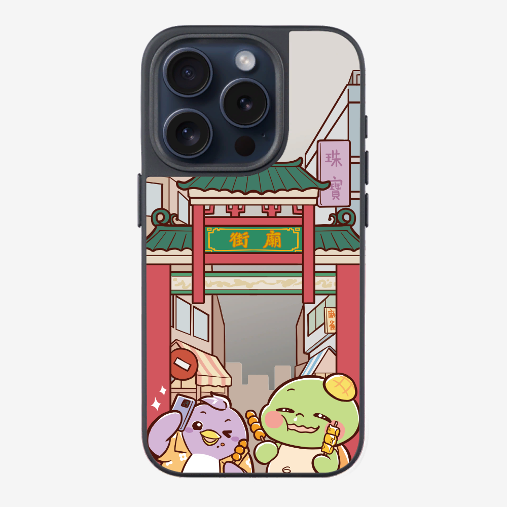 漫遊香港廟街保護殼