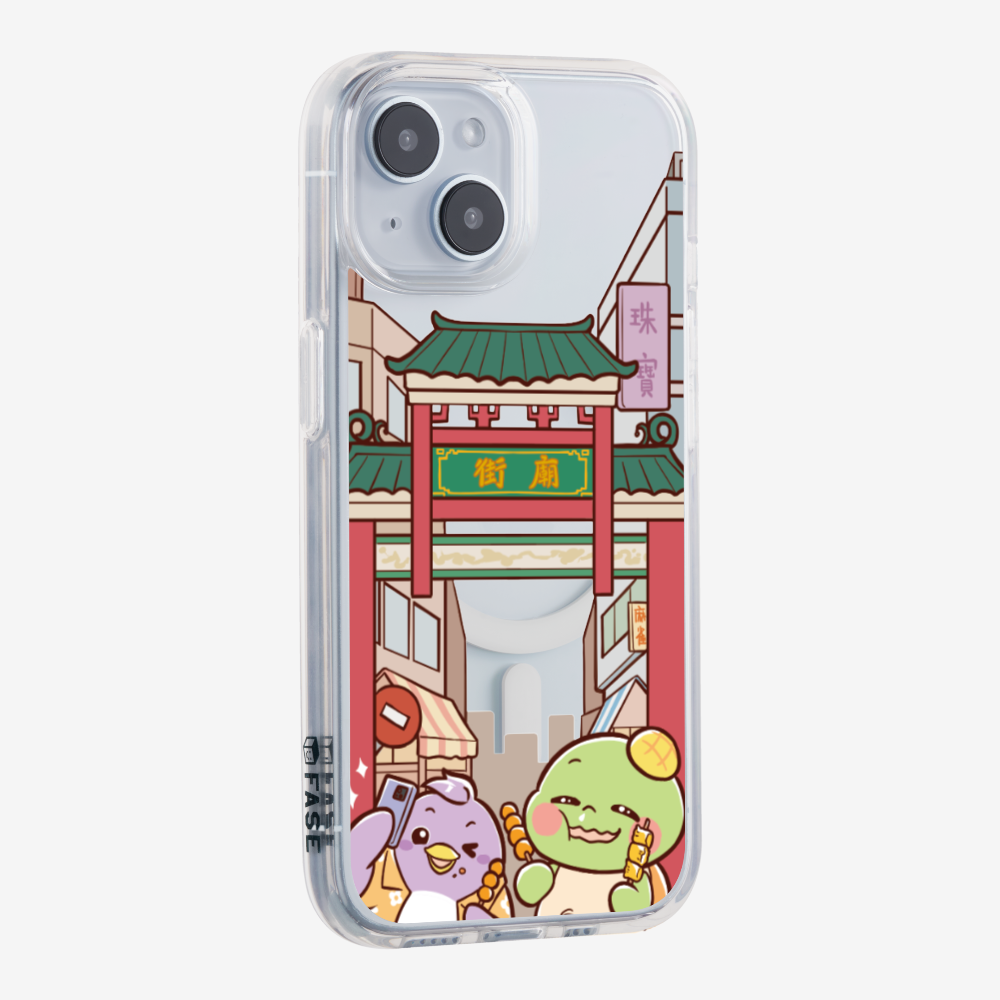 漫遊香港廟街保護殼