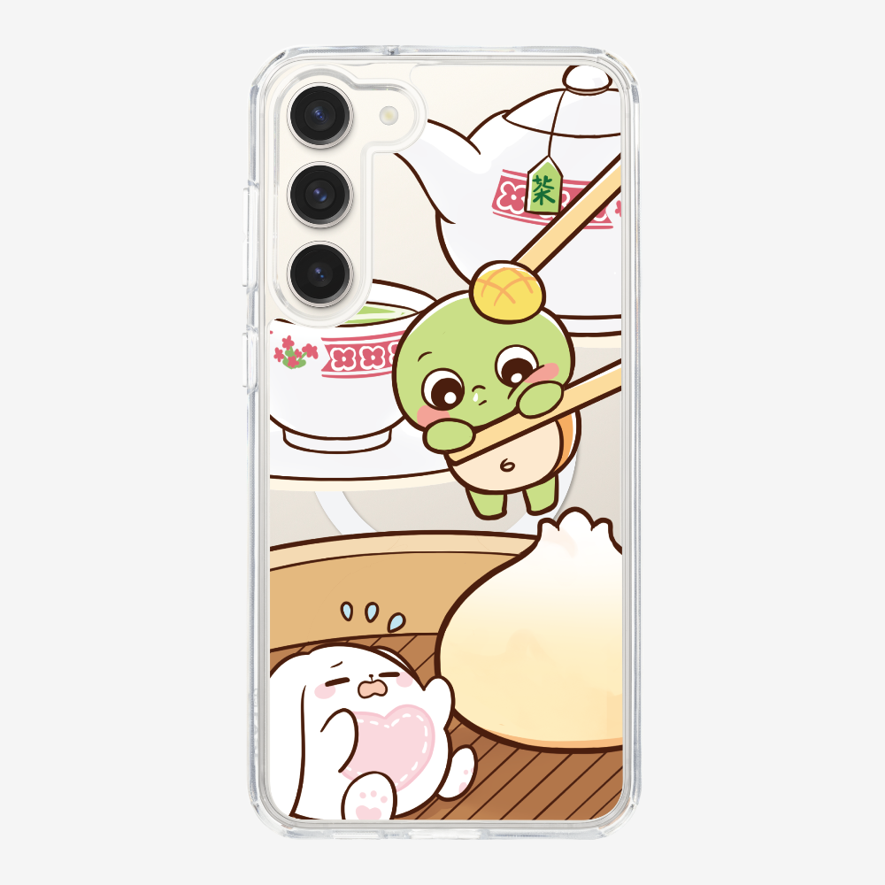 茶樓點心風情保護殼