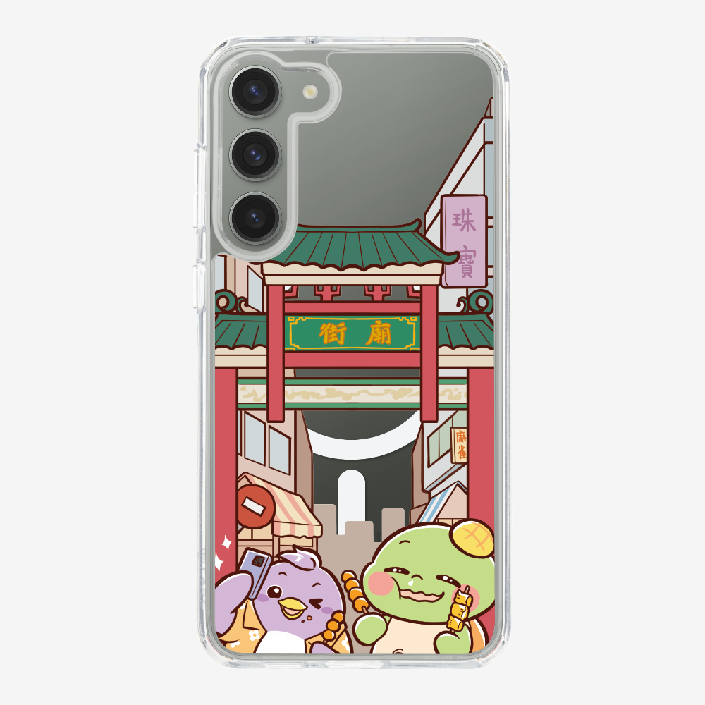 漫遊香港廟街保護殼
