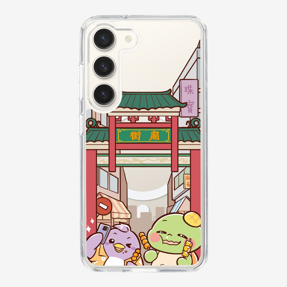 漫遊香港廟街保護殼