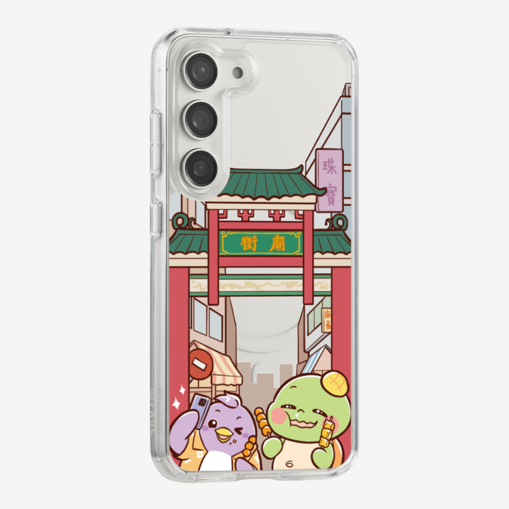 漫遊香港廟街保護殼