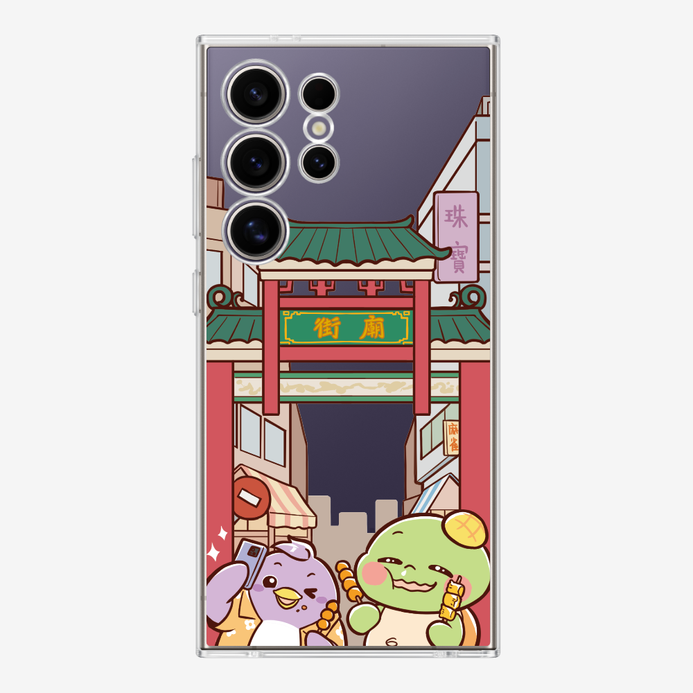 漫遊香港廟街保護殼