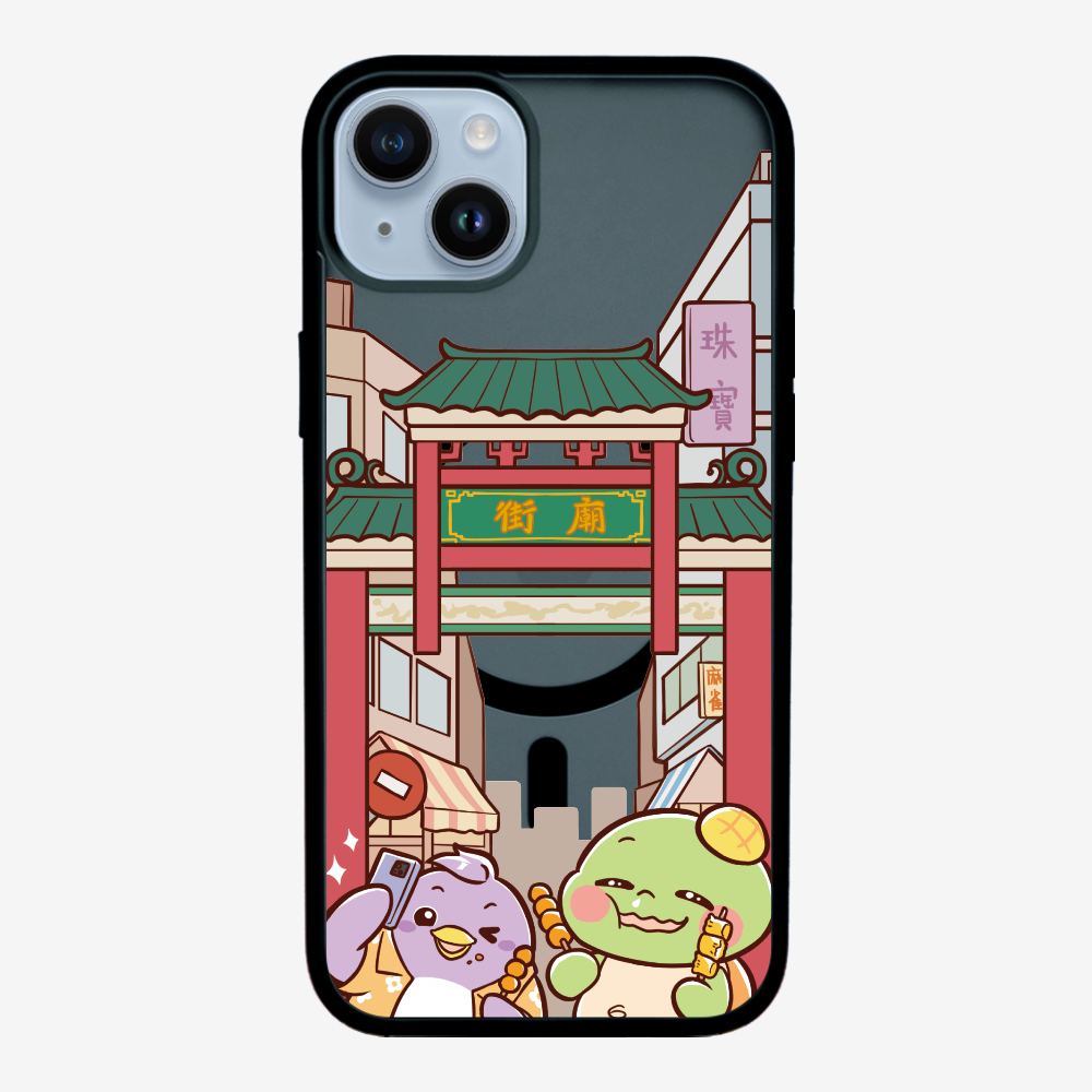 漫遊香港廟街保護殼
