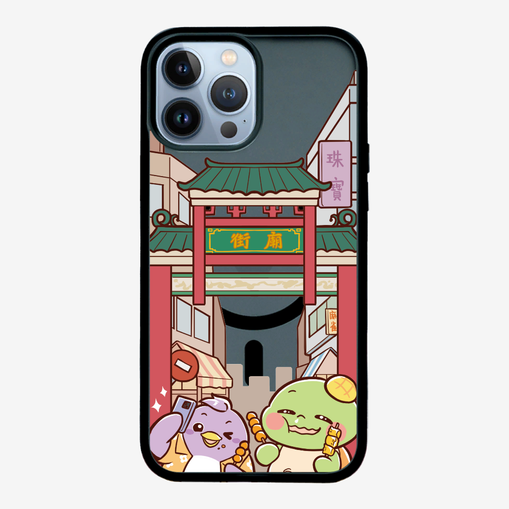 漫遊香港廟街保護殼