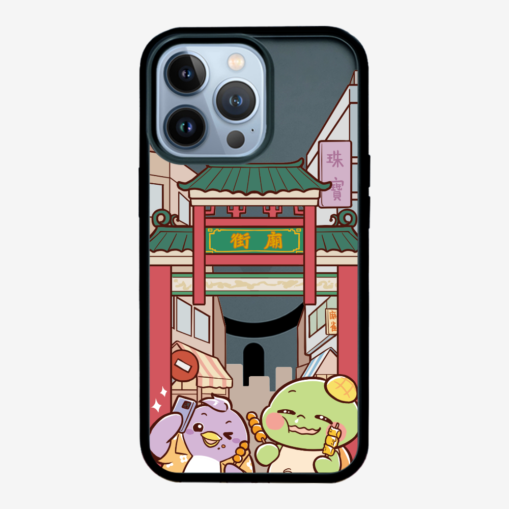 漫遊香港廟街保護殼
