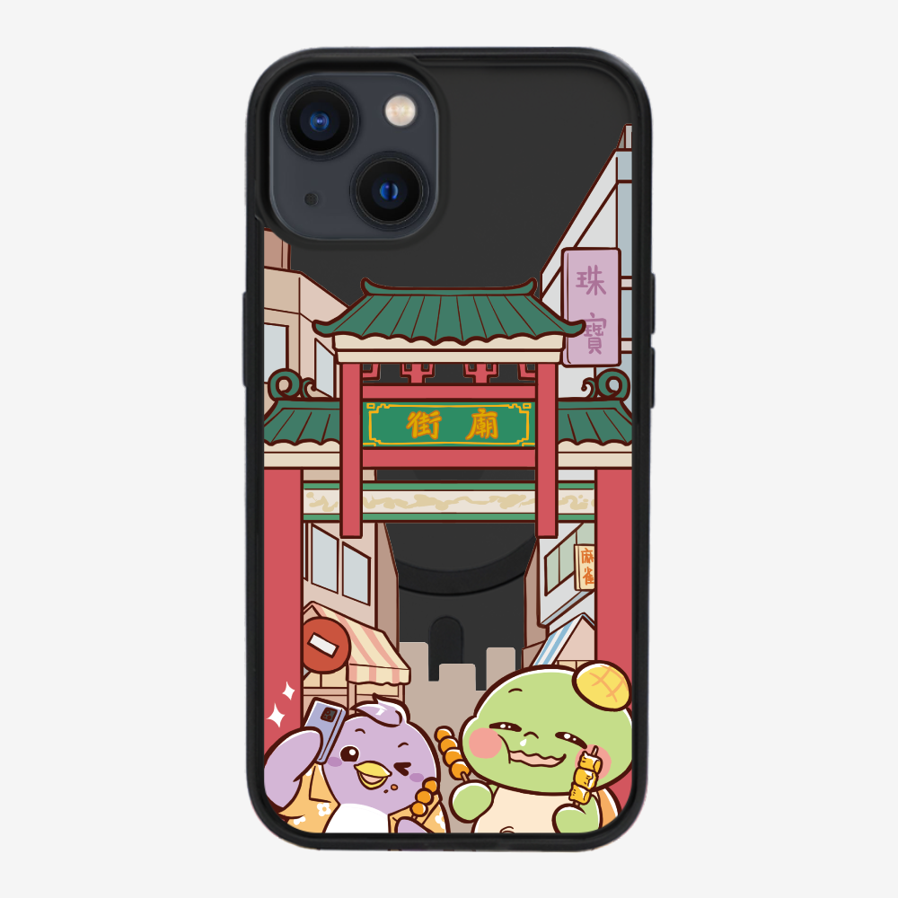 漫遊香港廟街保護殼