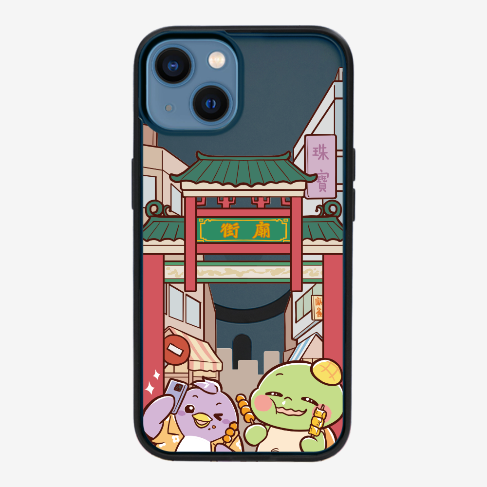 漫遊香港廟街保護殼