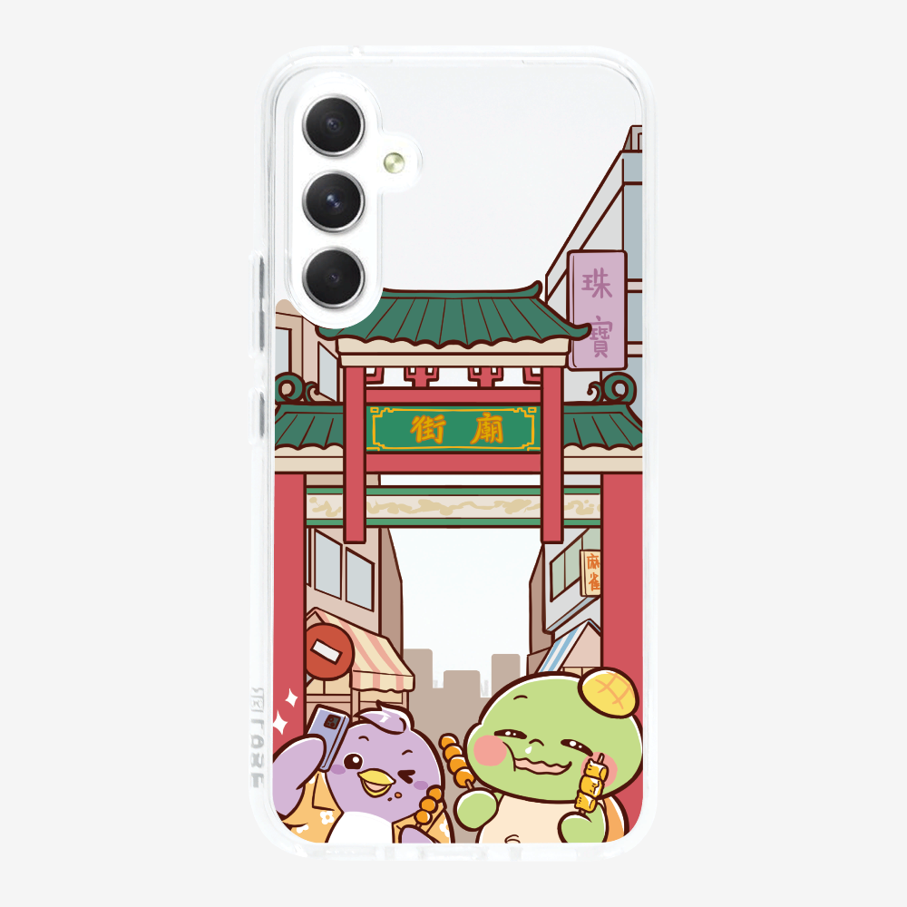 漫遊香港廟街保護殼