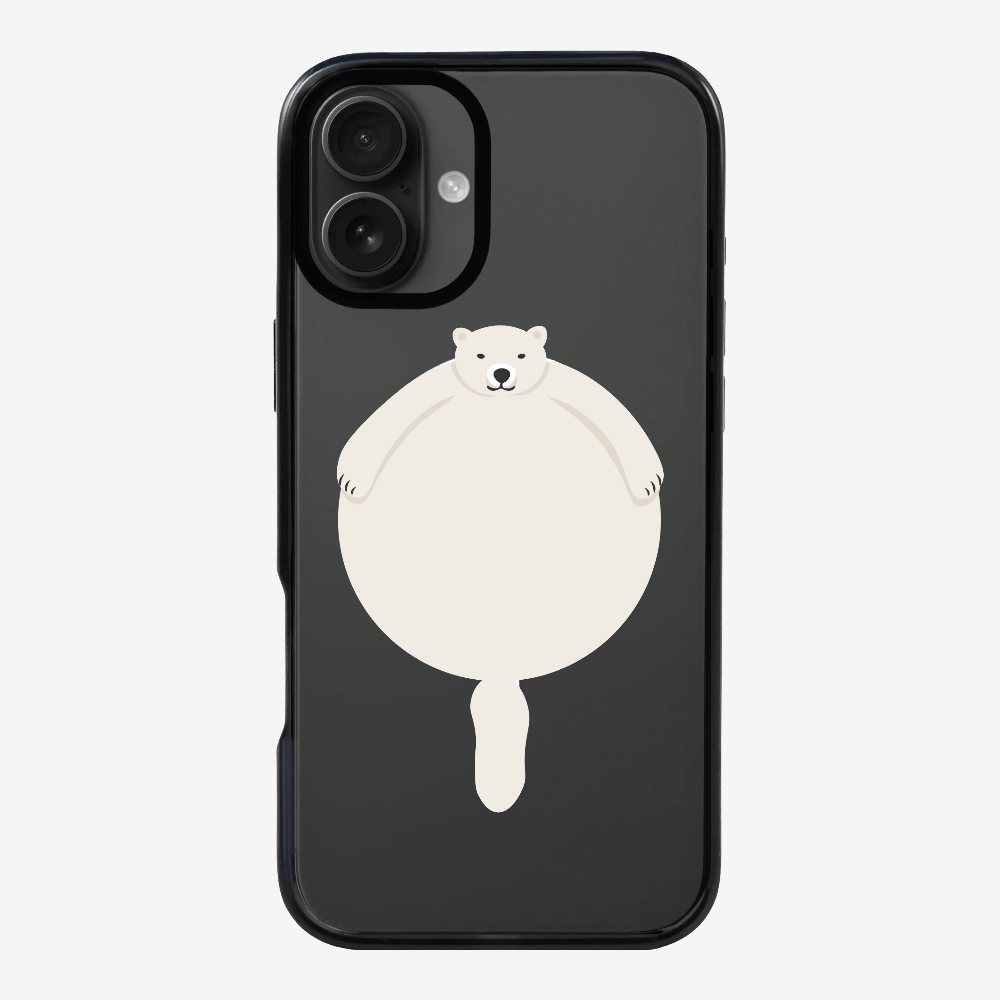 Bloated Polar Bear Phone Case