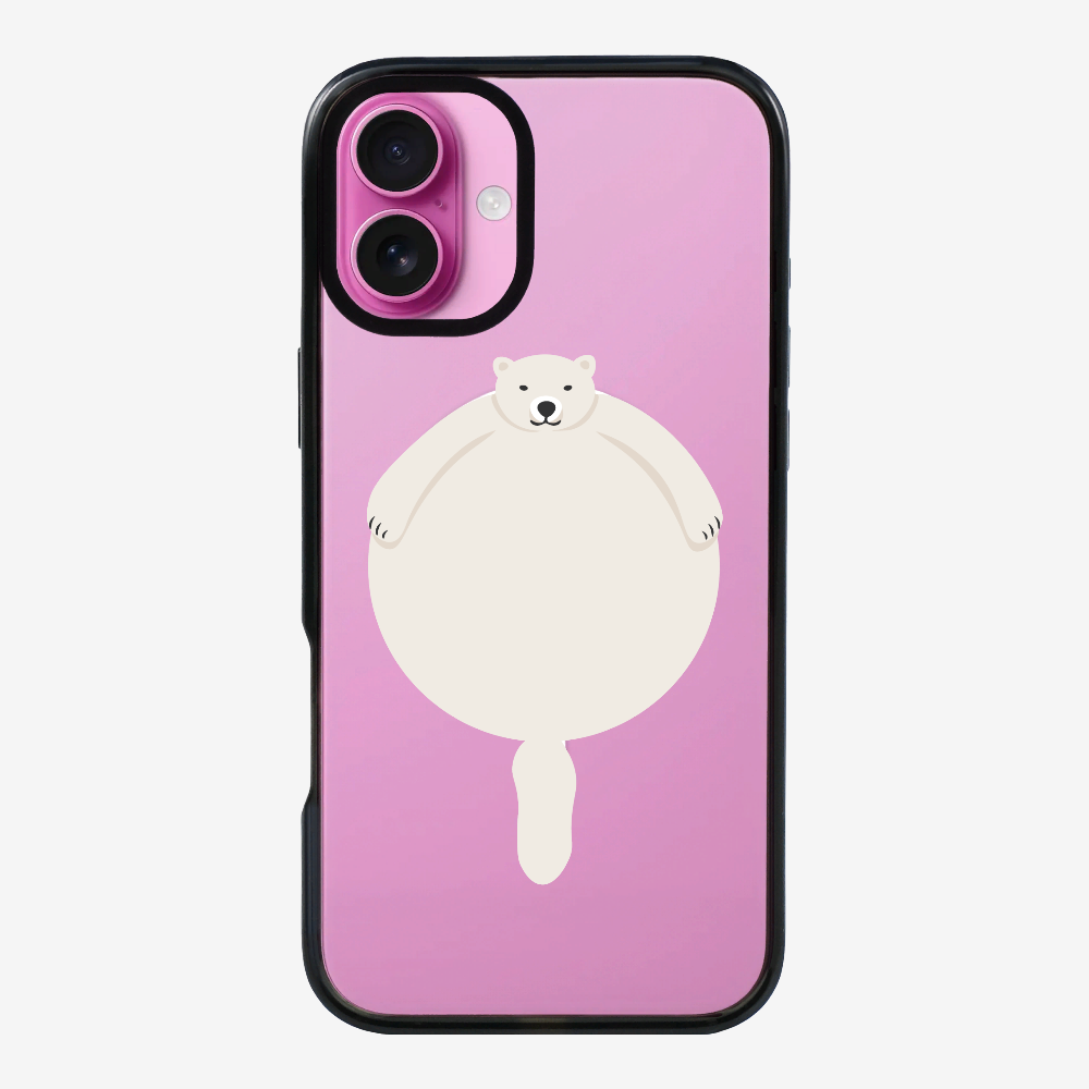 Bloated Polar Bear Phone Case