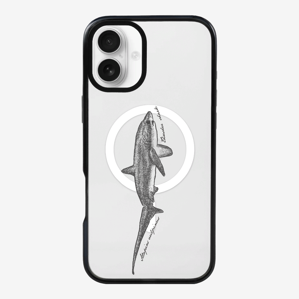Thresher Shark (Alopias vulpinus) Phone Case