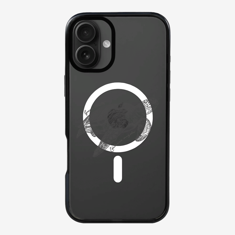 Green Turtle (Chelonia mydas) Phone Case