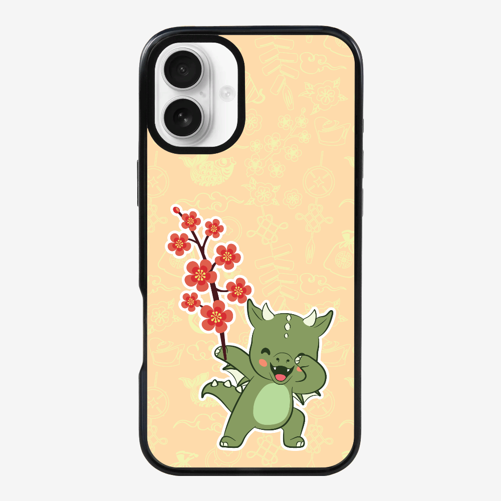 Anthony Peach Blossom Dragon Phone Case