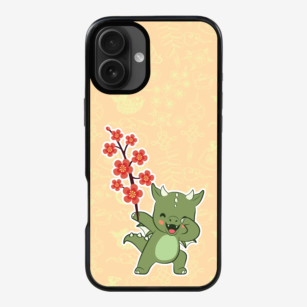 Anthony Peach Blossom Dragon Phone Case