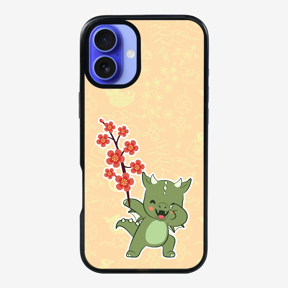 Anthony Peach Blossom Dragon Phone Case