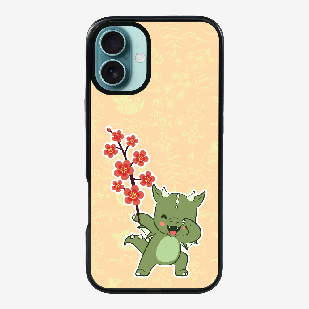Anthony Peach Blossom Dragon Phone Case
