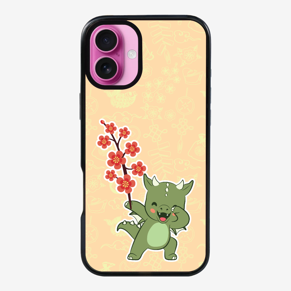 Anthony Peach Blossom Dragon Phone Case