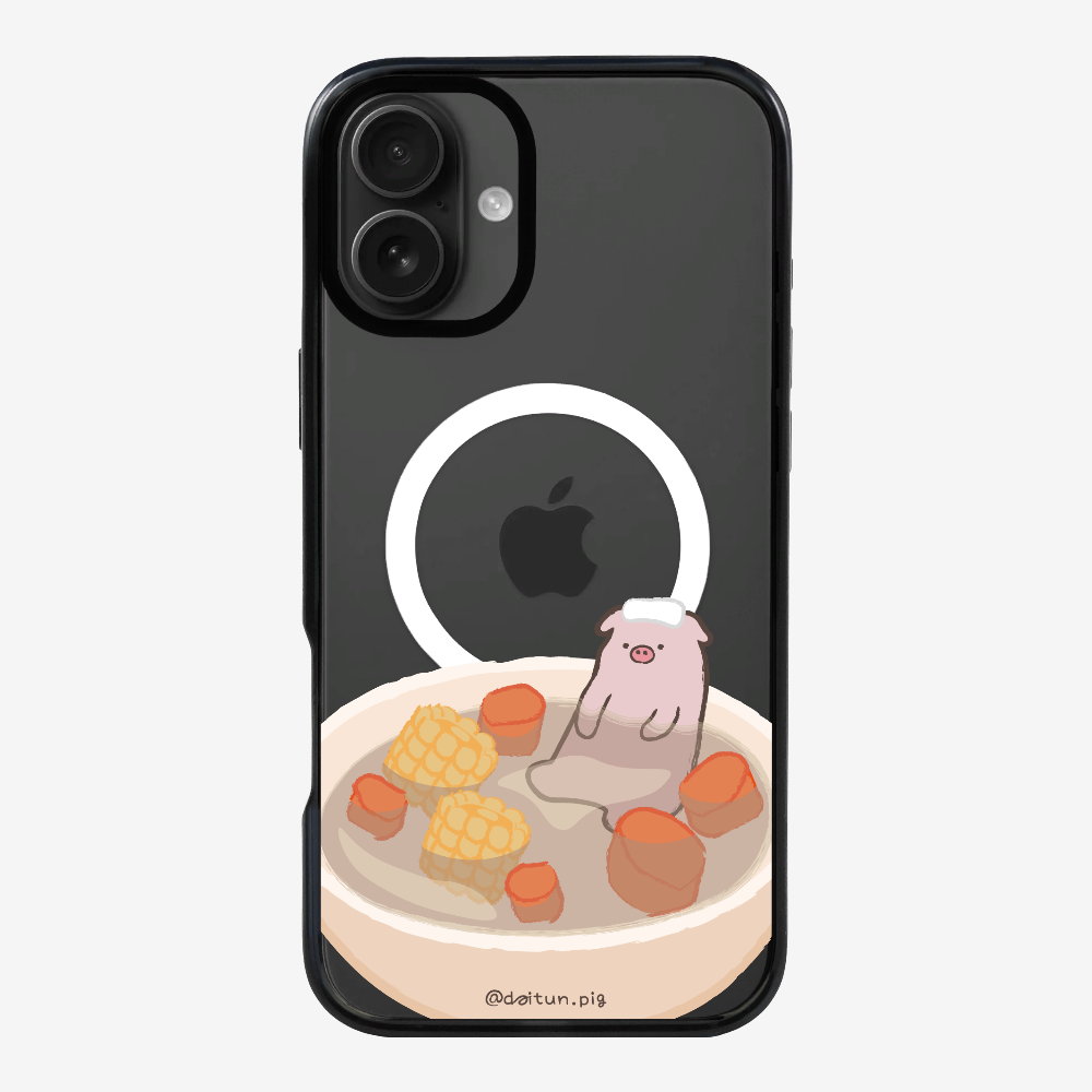 Corn and Carrot Daitun Pig Soup Phone Case