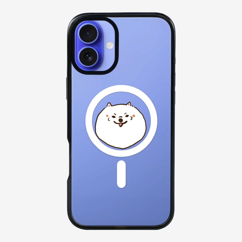 Germany White Pomeranian Phone Case