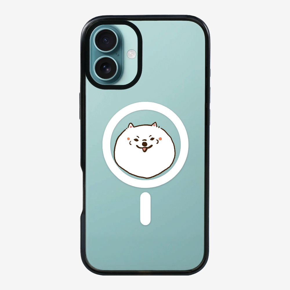 Germany White Pomeranian Phone Case