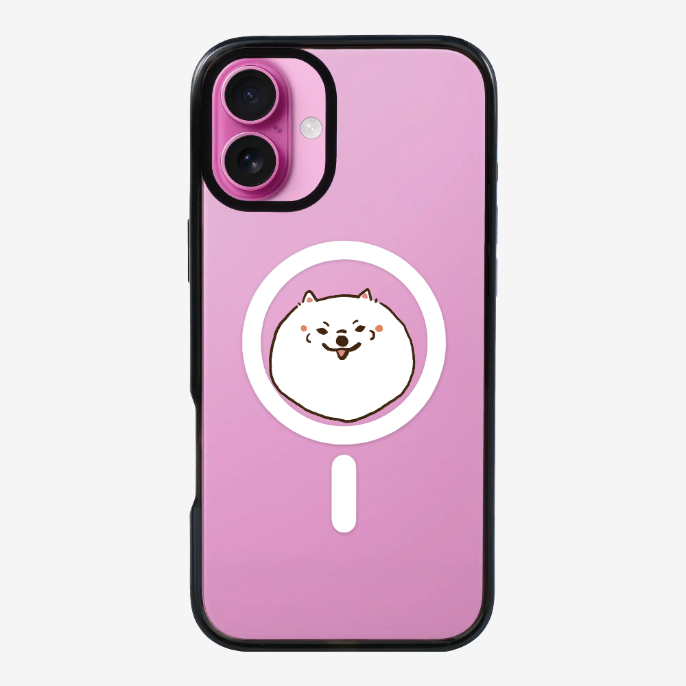 Germany White Pomeranian Phone Case