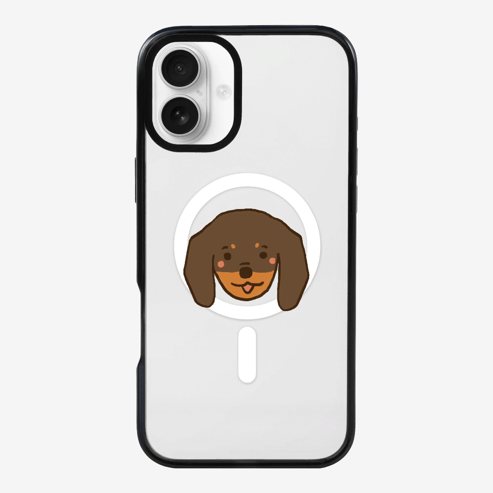 Germany Brown Dachshund Phone Case