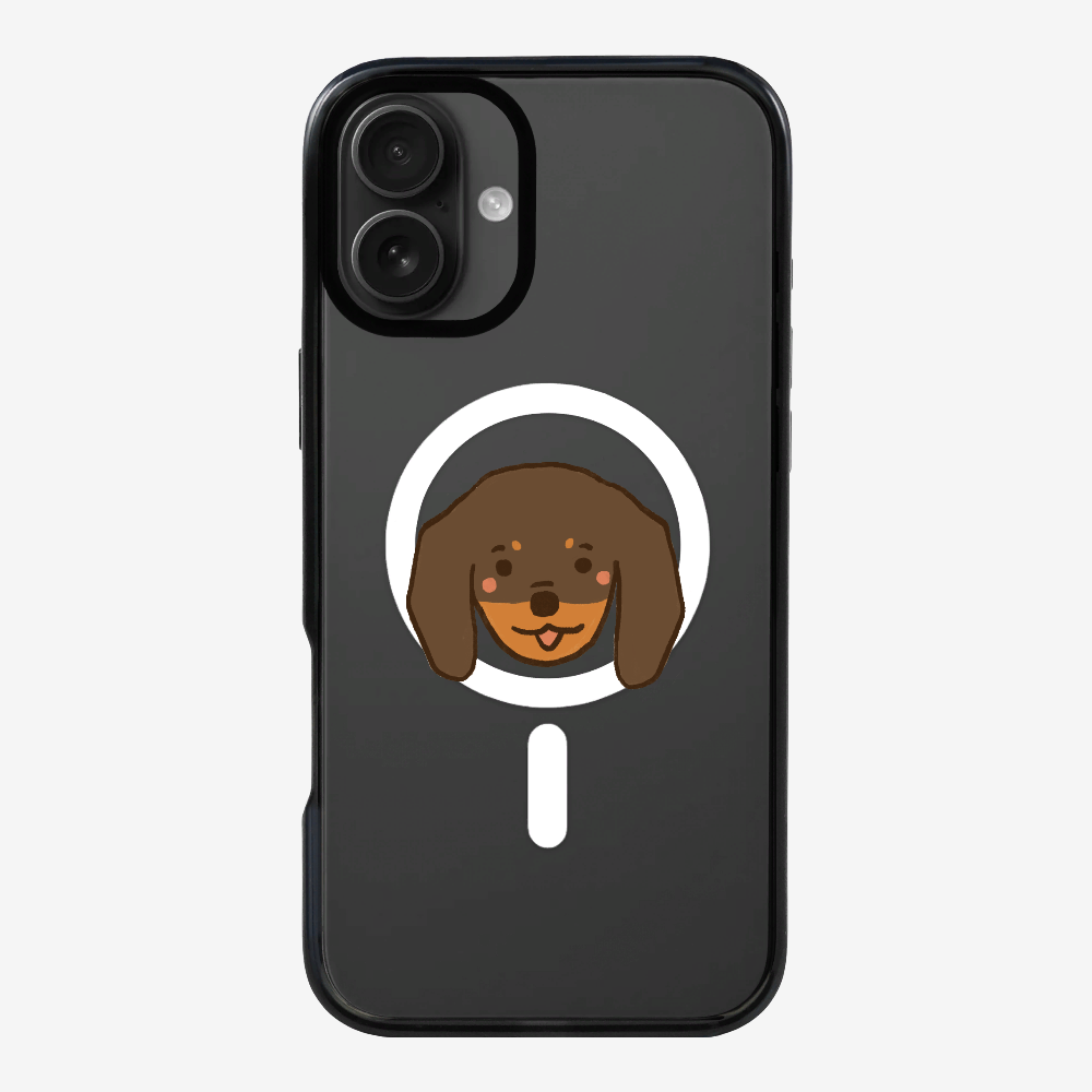 Germany Brown Dachshund Phone Case