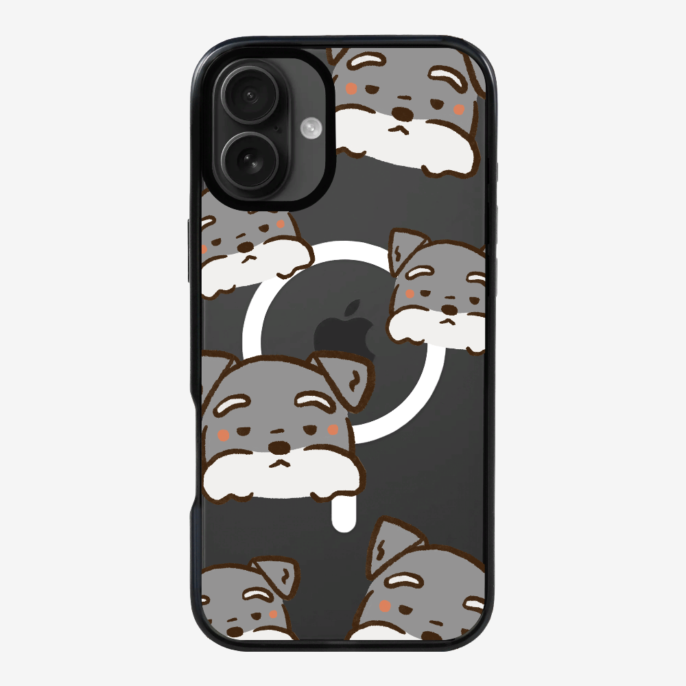 Schnauzer Wonderland Phone Case
