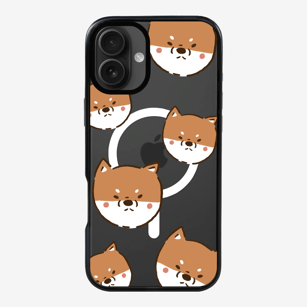 Brown Shiba Wonderland Phone Case