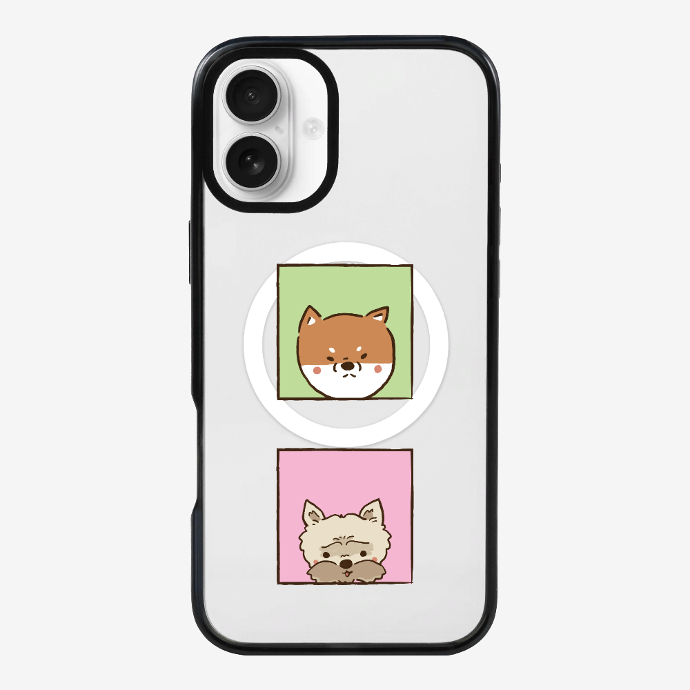 Corgi and Terrier Phone Case