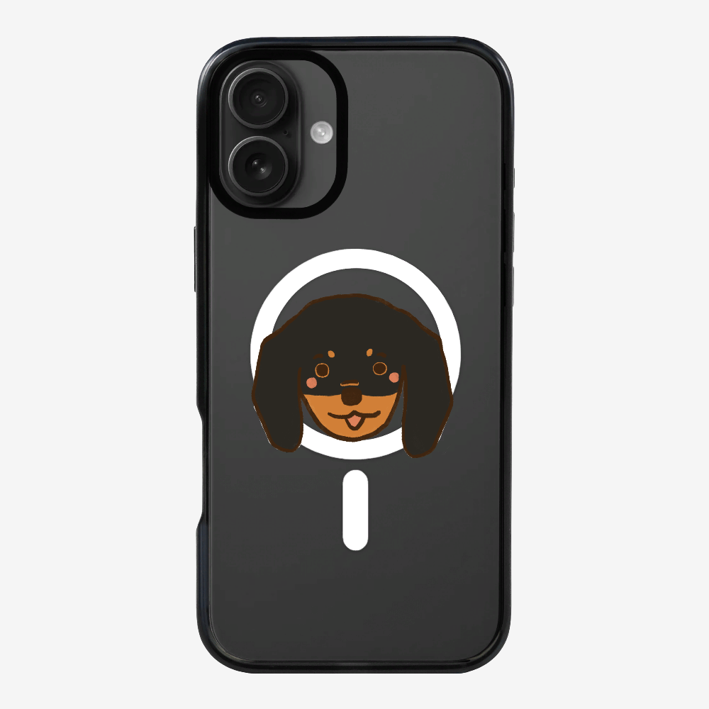 Germany Black Dachshund Phone Case