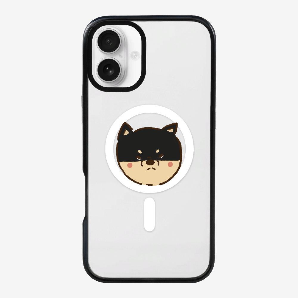 Black Japan Shiba Inu Phone Case