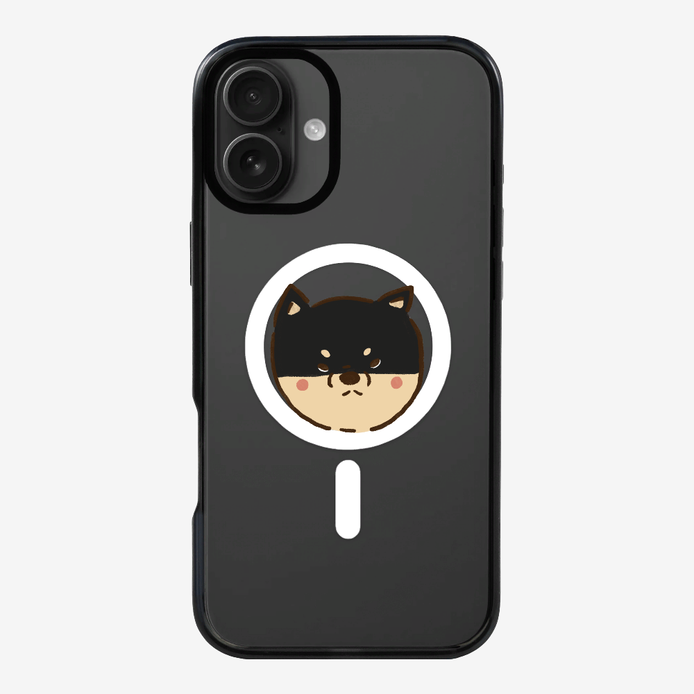Black Japan Shiba Inu Phone Case